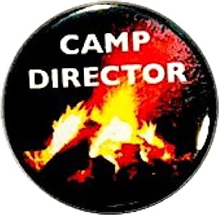 Funny Camping Button Camp Director Campfire Pin Travel Outdoorsy Gift Pinback 1 Inch 23-9