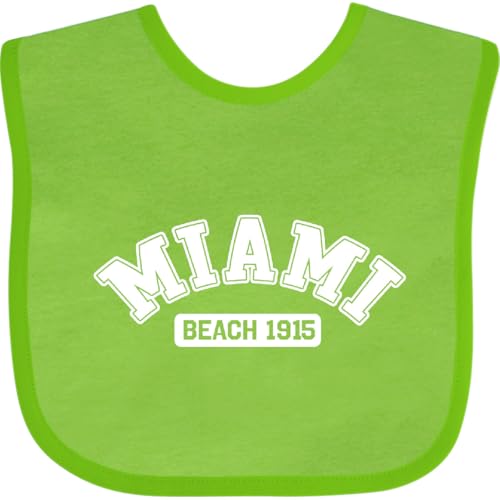 inktastic Miami Beach 1915 Baby Bib