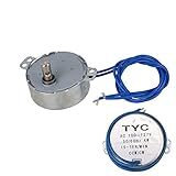 CNBTR Synchronous Synchron Electric Motors TYC-50 15-18 RPM CW/CCW AC110V 4W with 7mm Shaft Dia