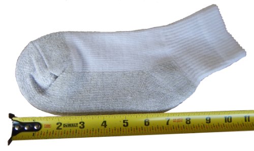 Cushees.com™ Thick Ankle Socks, 3-Pack [166] (Large) #TOP1