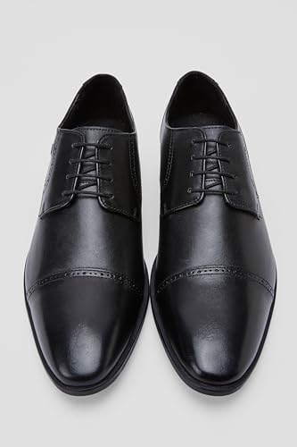Image of Hush Puppies Mens Newyork - Toecap Lace-Up Shoes