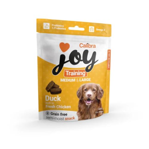 CALIBRA Joy Dog Training M&L Duck&Chicken 300G