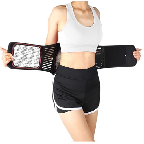 Soporte lumbar abdominal de alta estabilidad con tecnología térmica para descompresión