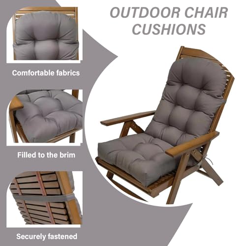 Coussins chaise d'extérieur haut de gamme avec protection solaire et imperméable de jardin