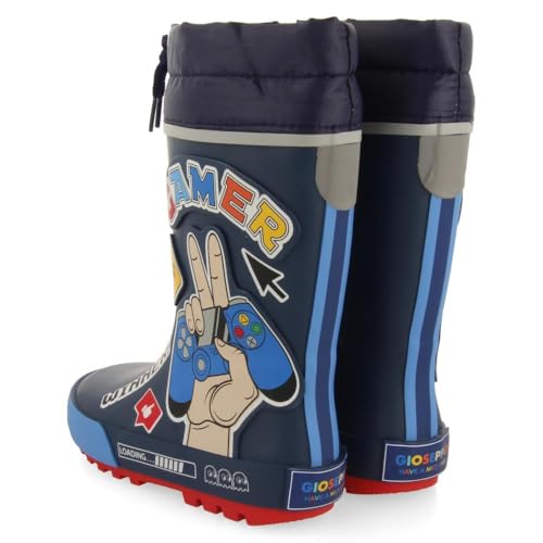 Bottes en Caoutchouc Gioseppo Bussende pour Enfant à Patchs Gamer - 3