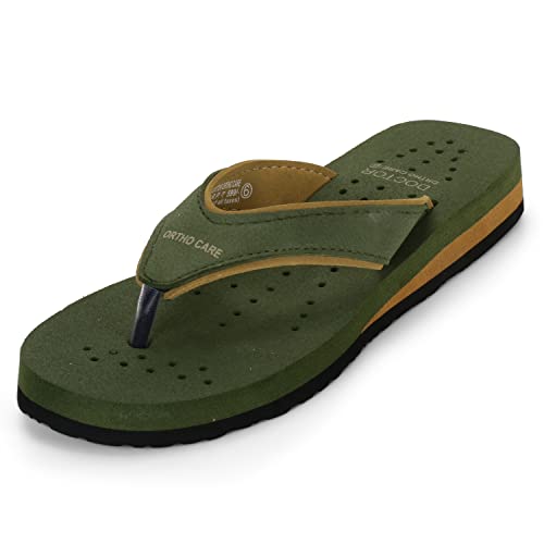 Image of DOCTOR EXTRA SOFT Care Diabetic Orthopedic Pregnancy Flat Super Comfort Dr Flipflops and House Slippers For Women's and Girl's