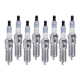8-Piece SP-548 CYFS12F1 Platinum Spark Plug Compatible With Motorcraft Ford 5.0L 2.5L SP548
