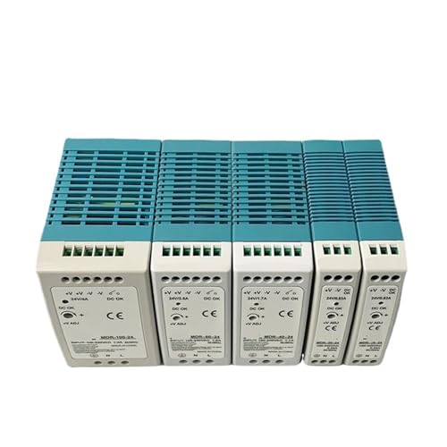 Interrupteur d'alimentation compact 40W série MDR avec sortie unique AC/DC 24V - 3