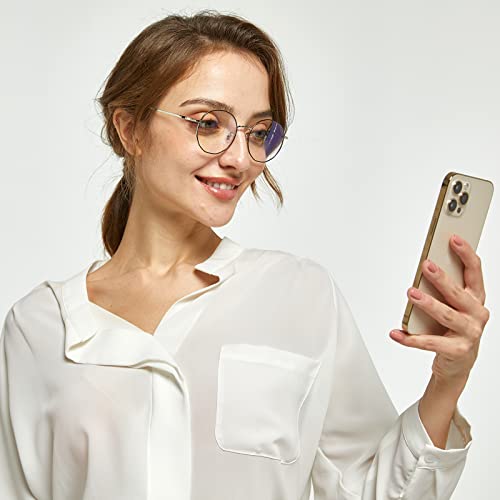 Gafas de filtro de luz azul con protección UV para juegos y PC sin graduar 2