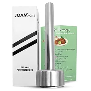 Falafel Portioneerder, voor perfecte bereiding van lekkere Falafel-balletjes, hygiënisch koken met Falafel-vormer, eenvoudige reiniging, geschikt voor de vaatwasser, Falafel Maker