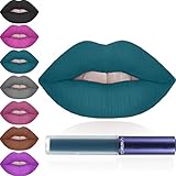 Kisshine Matte Lipstick Velvet Blue Lipgloss Long Lasting Liquid Lipsticks Colorful Lip Glaze...