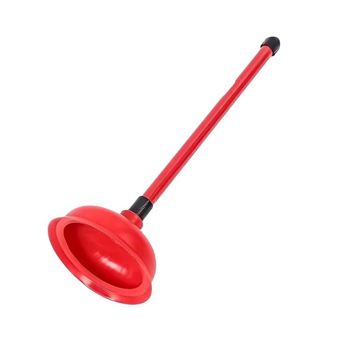 Toilet & Bathroom Sink Rubber Power Drain Cleaning Pump |6 x 44 cm Heavy-Duty Suction Cup Plunger for Wash Basin, Toilet & Floor Drain Cleaning (Pack of 1)-picture-29