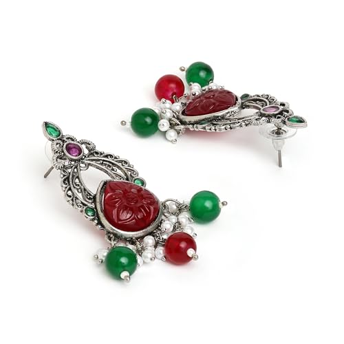Chandbali Ethnic Earrings - Trendy Design