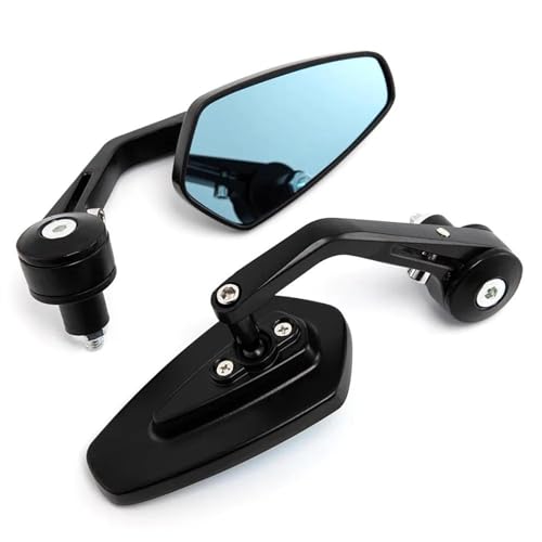 Espejo lateral HD para manillar de moto y scooter de 7/8 pulgadas