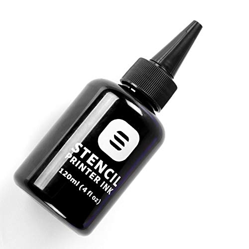 Black RetroDeco tattoo stencil ink for EcoTank Inkjet Black RetroDeco tattoo stencil ink for EcoTank Inkjet