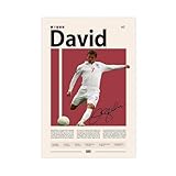 NFDVFHFRQ David Beckham Poster auf Leinwand, Schlafzimmer, 