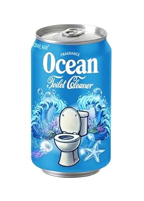 CloudMades Beverage can Toilet Bowl Cleaner,Septic Toilet Bowl Tablets in Bottles, Automatic Long-Lasting Toilet Cleaner Bottle,Powerfully Cleans and Prevent Stain Build Up (Ocean Scent)
