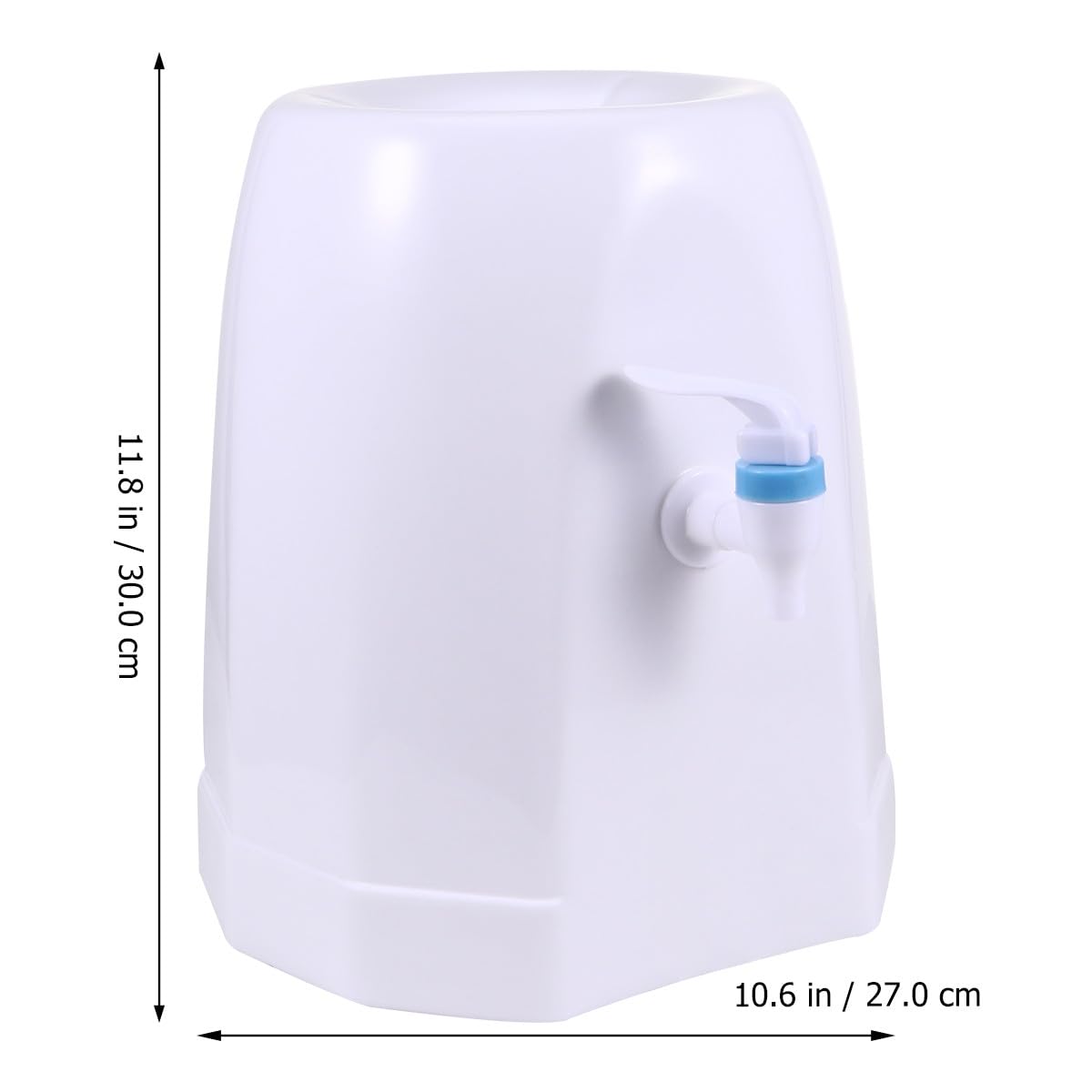 Fuente de Agua Potable de Plástico para Garrafón, Caballete Compacto para Dispensador de Agua de Escritorio, Soporte Invertido para Cubo de 1 Pieza, Uso Portátil para Oficina
