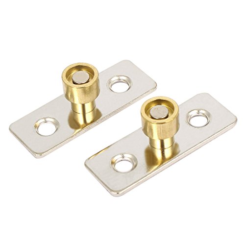 Aexit 12mm Dia Cabinet Hardware Wooden Sliding Door Bearing Pulley Retainer Guide Drawer Slides Locator 2pcs