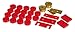 Prothane 7-130 Red Body Mount Kit