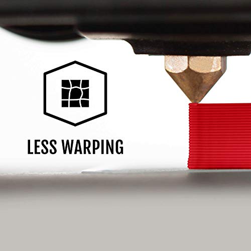 Image of HATCHBOX 3D PLA-1KG1.75-RED PLA 3D Printer Filament Dimensional Accuracy - 0.05 mm 1 kg Spool 1.75 mm Red