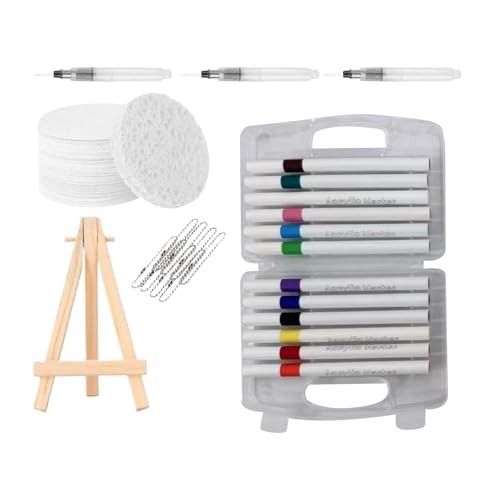 Sucritude Kit De Pintura Texturizada Con Espuma Mágica - Papel De Pintura Texturizado Con Kit Artístico | Juego Educativo De Arte Sensorial, Juguetes Creativos 3D Para Manualidades Infantiles Unisex