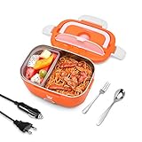 Timker Fiambrera Electrica 24v 12v 220v 40w Acero Extraíble De Acero Inoxidable 1.5L