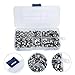 SOLUSTRE 180pcs Hollow Fisheye Gasket Stainless Steel Countersunk Washers for DIY Projects Industrial Equipment and Home Crafting