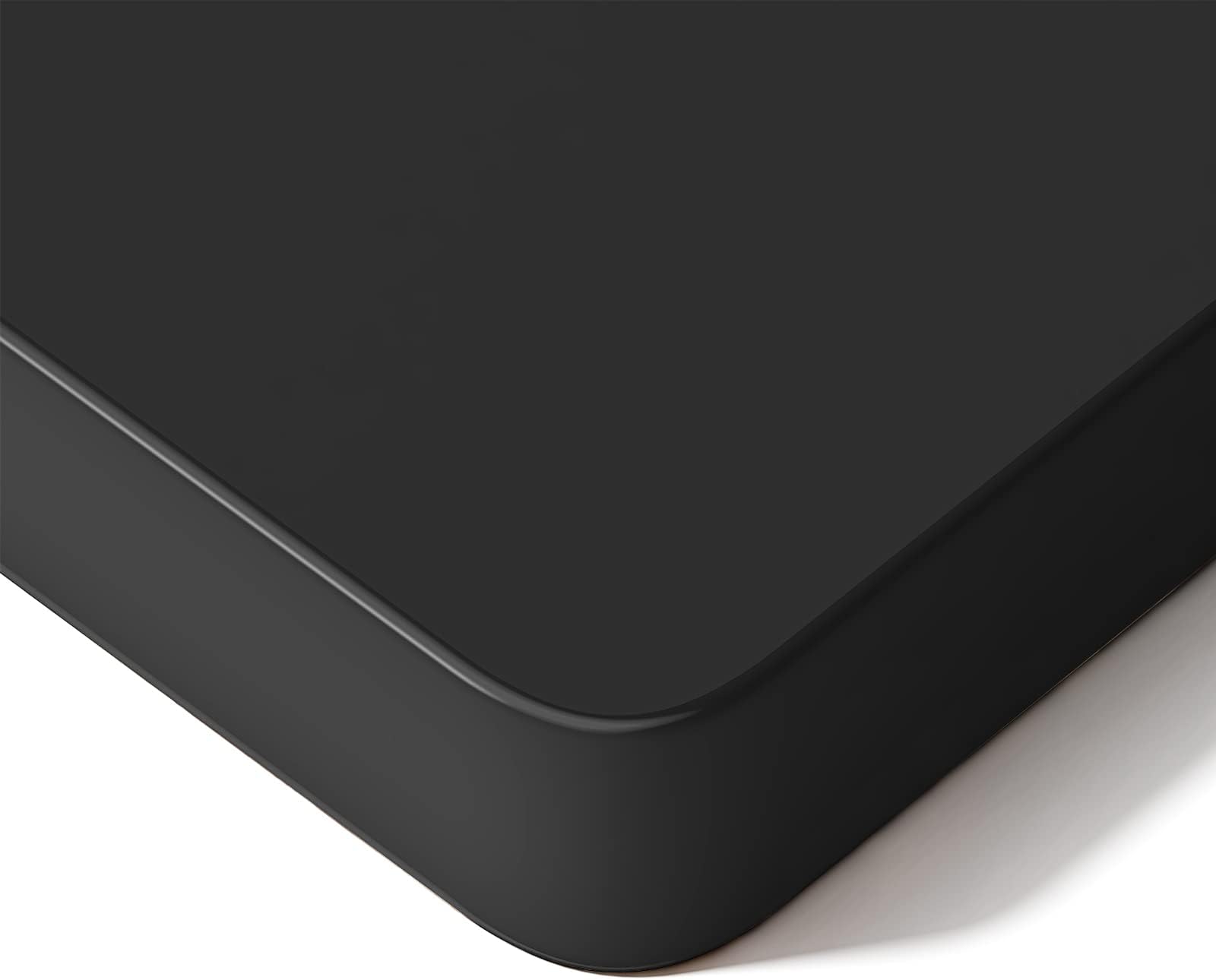 MAIDeSITe Table Top,Desktop for Height Adjustable Electric Standing Desk,Black,160 * 80 * 2.5 cm