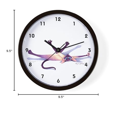 Reloj de pared analógico redondo 9.5" CaféPress miniatura 6