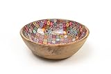 BOWL MADERA LACADA COLORES