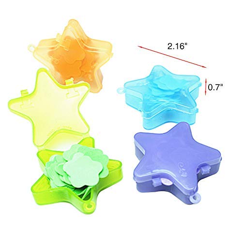 CGMJ 8 Boxes Portable Hand Bath Soap Sheets Paper Soap for Travel Outdoor Camping