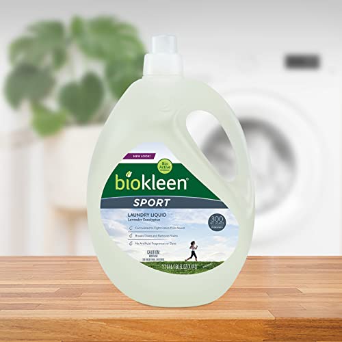 Biokleen Natural Sport Concentrated Laundry Detergent 300 Loads #TOP3