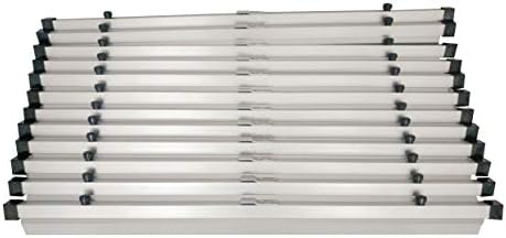 Adir”36″ Blueprint File, Aluminum Hanging Clamps, 6 Pack (6046)”, Grey