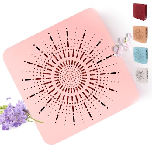 4-in-1 Portable Air Purifier HEPA Filter, Aroma, Ionizer & Mini Fan – USB-C Desktop Air Cleaner for Smoke, Pollen, Dander, Odors – 5 Colors for Bedroom, Office, Baby, Pets, Travel (Blush Pink)