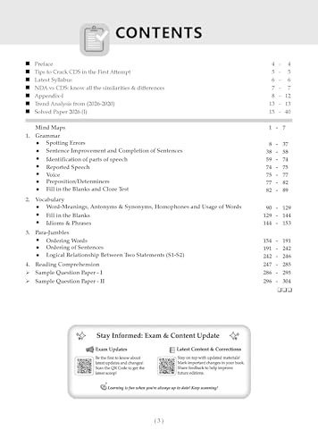 Image of Oswaal CDS Maths, English & General Knowledge 13 Years' Chapter-wise & Topic-wise Solved Papers English Medium Set of 3 | 2014-2026 | Includes 2026 Paper-I | With Oswaal AI | For 2026-27 Exams