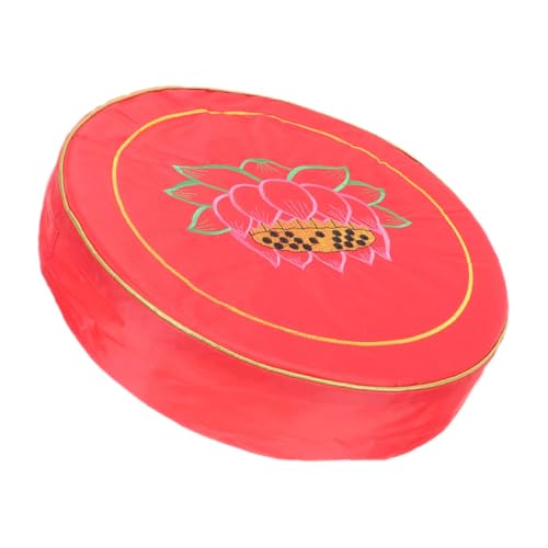 Cabilock Cojín Redondo para Almohada de Yoga Grande Cojín de Suelo de Sarraceno Uso Multifuncional para Prácticas de Yoga y Boho Almohadilla para Arrodillarse