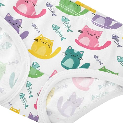 Cute Cat Fish Bones Toddler Girls's Underwear 2T 23021984