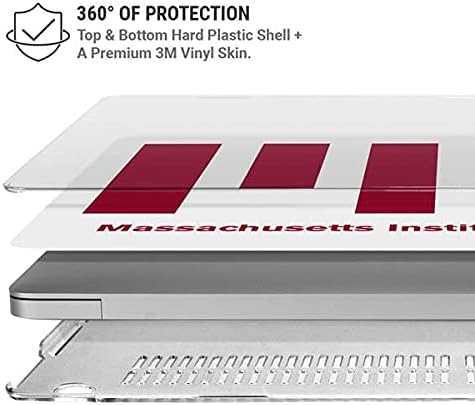 Skinit Case + Skin Compatible with MacBook Air 13in (2020) - Officially Licensed MIT Logo Design