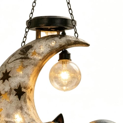 Luces solares de Halloween automáticas e impermeables para balcón y terraza 6
