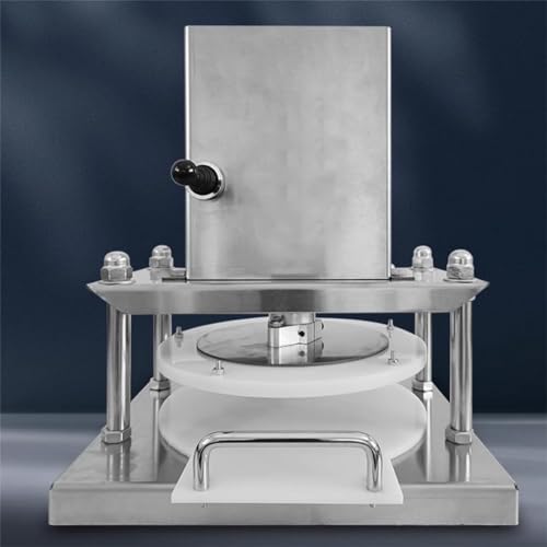 Prensa para masa de pizza de 8.6', máquina laminadora de masa de acero inoxidable, prensa para masa, herramienta manual para hacer empanadas, pasteles de carne, bases de pizza y panecillos suaves.