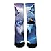 UTRSIFB Boy's Leisure Sports Socks, All Season Stockings, Soft Fashion Breathable Dress Decor Boots Socks Space Wolf