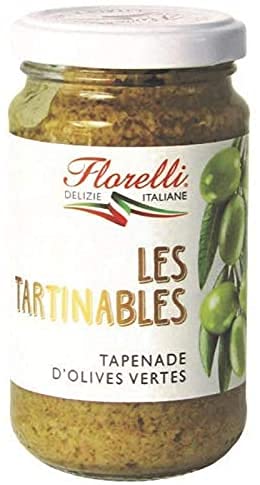 FLORELLI - Tapenade Dolives Vertes 190G - Lot De 3 - meilleure offre