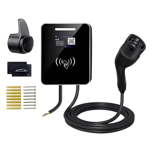 SUIOPPYUW EV Charging Station 22KW 32A EV Charger TYPE2 5M H