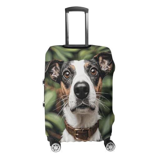 Luggage Covers for Suitcase Travel Luggage Cover Suitcase Protector Selfie Dog Elastic Suitcase Cover Washable Baggage Covers Fit 19-32 Inch Luggage S4