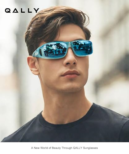 Image of Night Vision Glasses, Fit Over Glasses Mens Womens, Wrap Around Anti Glare HD Night Vision Lens for Night Driving