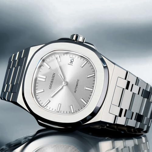Image of Mens Classic Square Quartz Watches Imitation Mechanical Watches