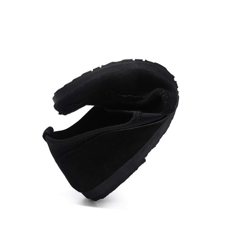 Mens Loafers Round Toe Cloth Solid Color Shoes Anti-Slip Slip Resistant Comfortable Walking Casual Slip-on3