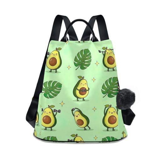 Sac à dos femme amusant motif avocat pour un style unique
