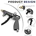 GS Undercoating Spray Gun Kit,Undercoating Gun for Vehicles, Truck Bed Liner Coating,Rubberized Undercoat,Car Rust Proofing Bedliner Under Coating Gun with Suction Feed Cup,360° Spray Hoses (Gray)